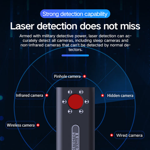 Highly Sensitive Anti-location Anti-monitoring And Anti-camera Wireless Infrared Detector