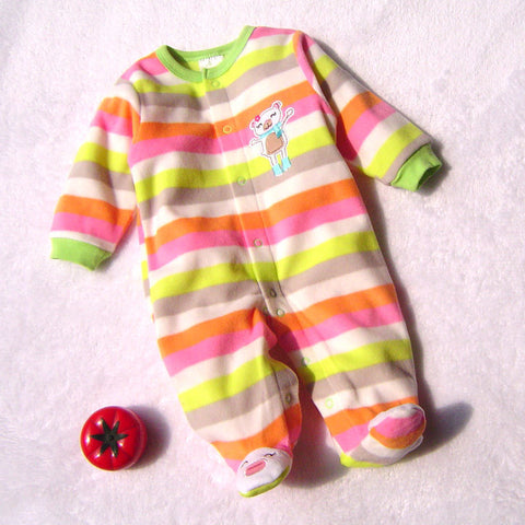Baby Jumpsuit Baby Rompers Long Sleeve Polar Fleece