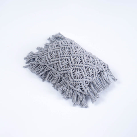 Hand-woven Tassel Pillow