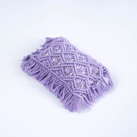 Hand-woven Tassel Pillow