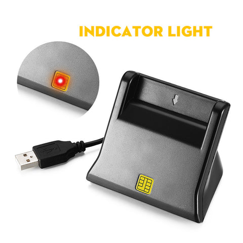 USB Smart Card Reader For CAC Bank Card