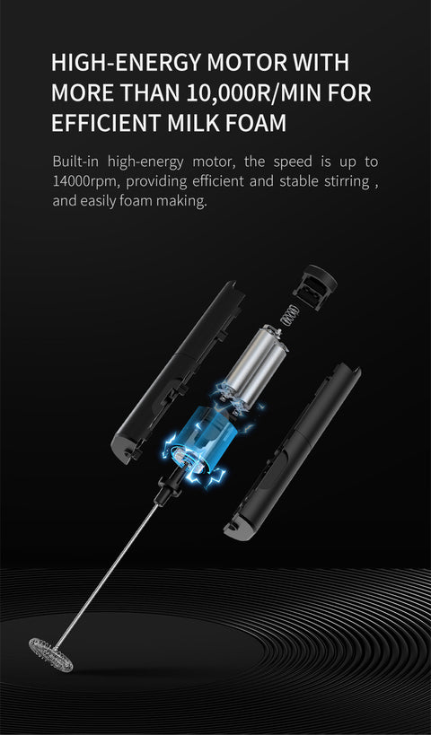 Handheld Electric Milk Coffee Stirring Whisk