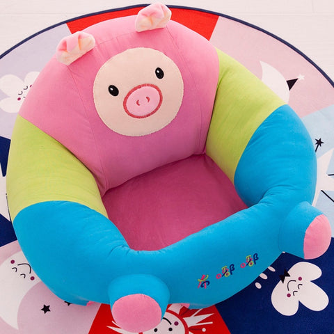 Baby Seats & Sofa Only Cover No Filling Baby Chair Toddler Nest Puff Children Washable Kids Bean Bag Cartoon Skin Upscale Kids