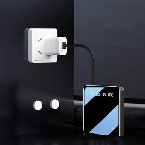 Comes with a four-wire power bank