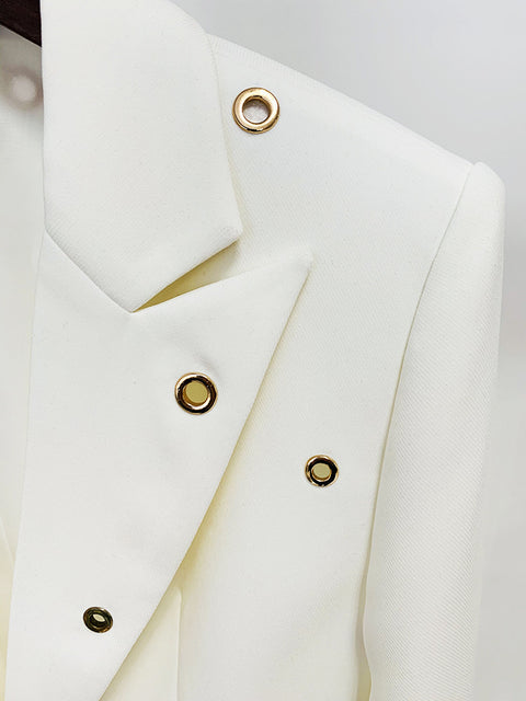 Suit Coat Trousers Suit Two-piece Set