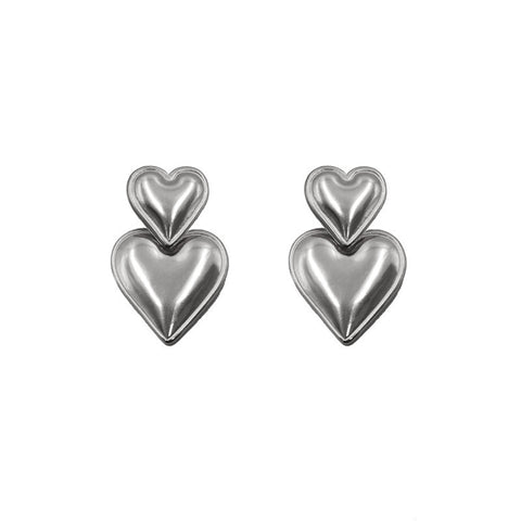 Summer New Electroplating Stainless Steel Studs Women