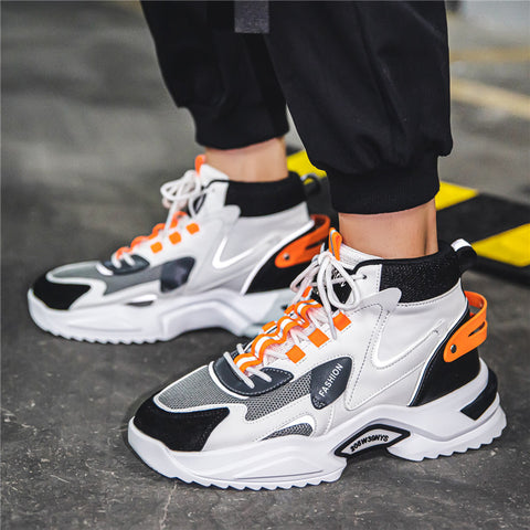 All-match Coconut Casual Winter High-top Sports Daddy Trendy Shoes