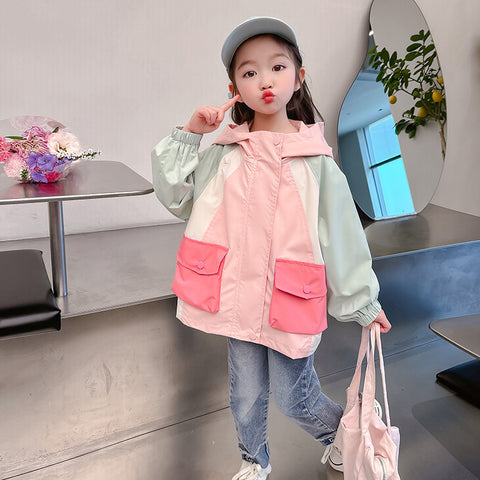 Spring Baby Casual Cardigan Hooded Spring Outfit Jacket Top