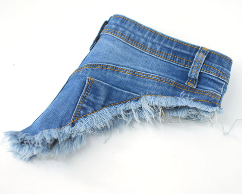 Women's Low Rise Stretch Wash Denim Zip-Up Pants