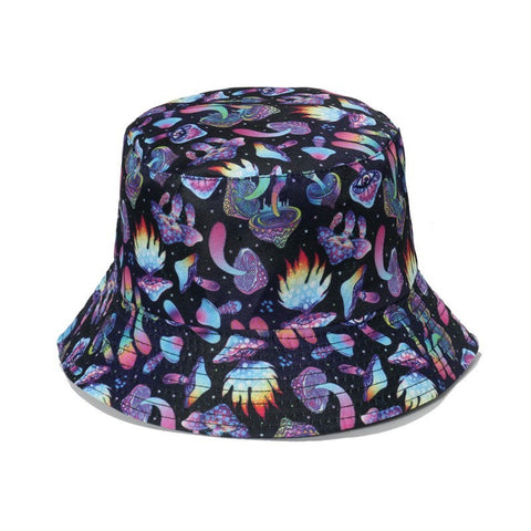 Women's Fashion Print Sunshade Bucket Hat