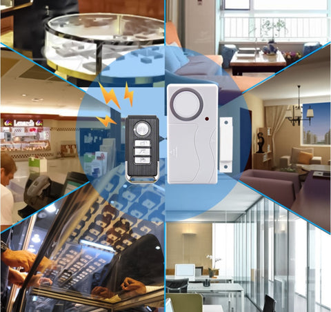 Remote control type safety protection alarm