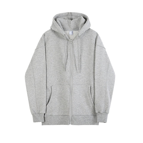 Men's Hooded Sweater Hong Kong Style Loose Autumn Coat