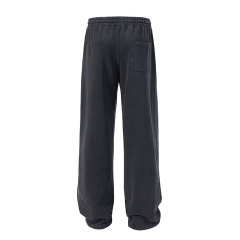 Solid Color Loose Casual Sweatpants Men