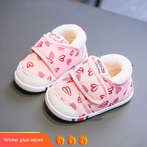 Spring And Summer New Soft Bottom Non-slip Baby Breathable Cotton Cloth Shoes