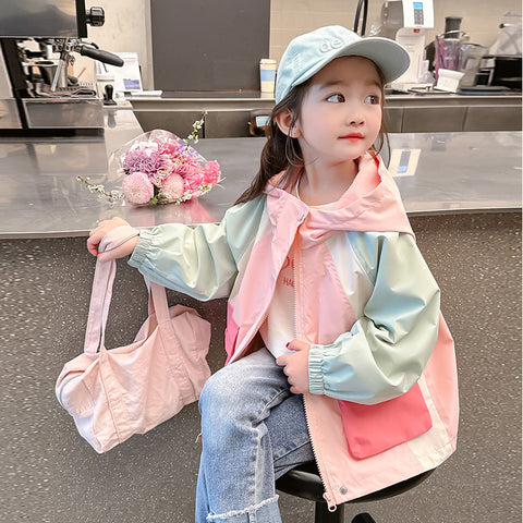 Spring Baby Casual Cardigan Hooded Spring Outfit Jacket Top