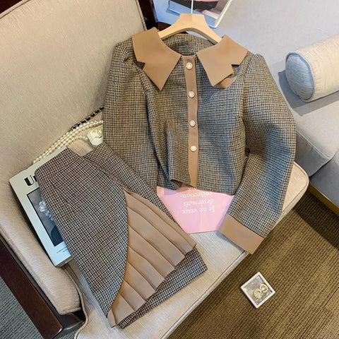 Women's Celebrity Temperament Fried Street Suit