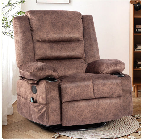 Brown Chaise Longue Sofa