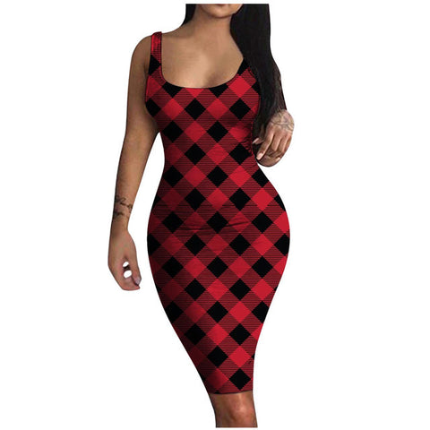 Women's Graceful And Fashionable 3D Printed Suspender Skirt