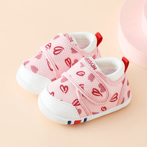 Spring And Summer New Soft Bottom Non-slip Baby Breathable Cotton Cloth Shoes