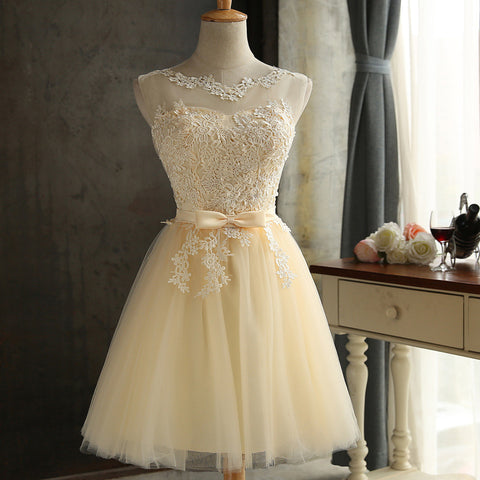 Women's Short Banquet Evening Dress