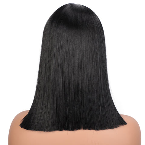Women's Fashion Medium-length Chemical Fiber Wig Headgear