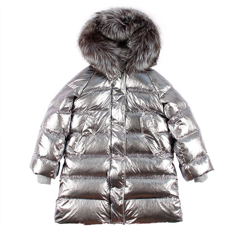 Long Slim Slimming Fur Coat