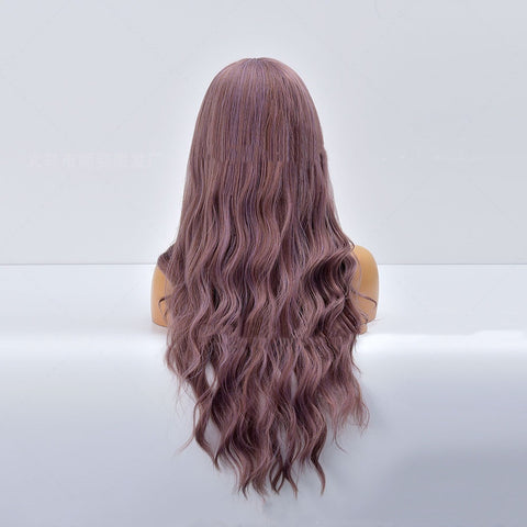 Thin Bright Color Chemical Fiber Wig
