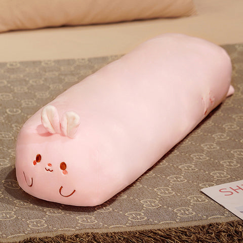 Cartoon Animal Square Strip Pillow Doll Cushion