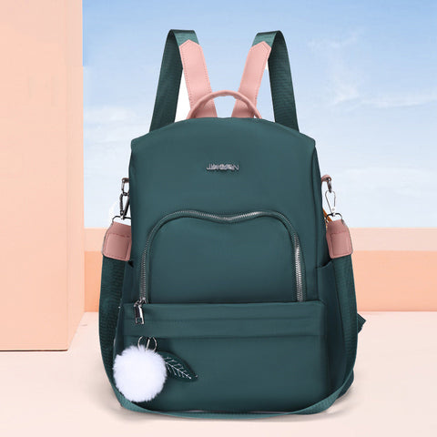 Women's Fashion Simple Oxford Cloth Large Capacity Shoulder Bag