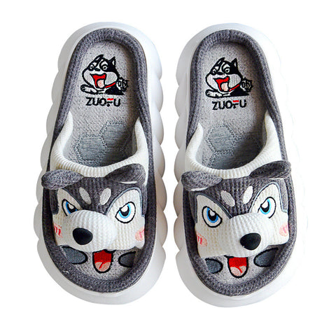 Fashion Four Seasons Linen Slippers Indoor Home Women