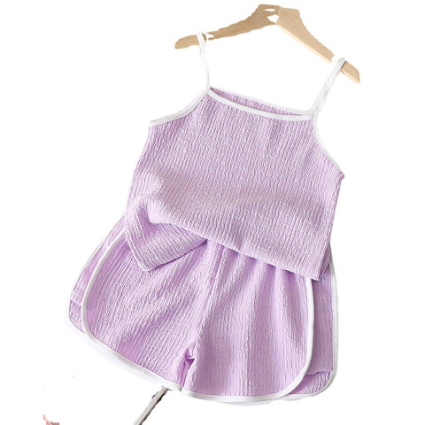 Summer New Girls' Camisole Set