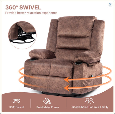 Brown Chaise Longue Sofa
