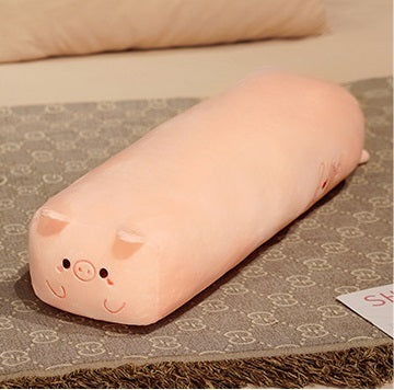 Cartoon Animal Square Strip Pillow Doll Cushion