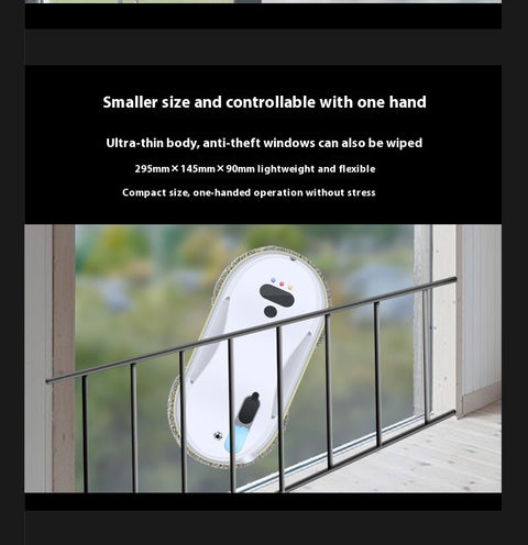 Automatic Window Cleaning Glass Machine For Home Use