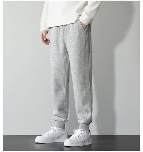 Spring Summer Pure Cotton Men's Loose Breathable Casual Pants