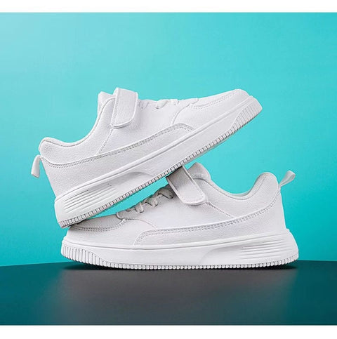 Non-slip Student Leather Waterproof Sneakers