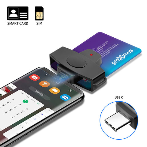 USB Type C Universal Smart Card Reader