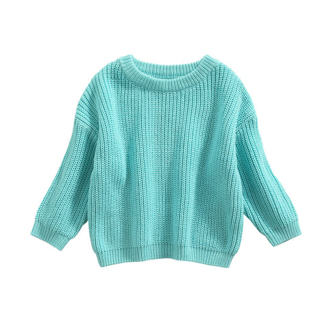 Fashionable Crewneck Sweater For Children