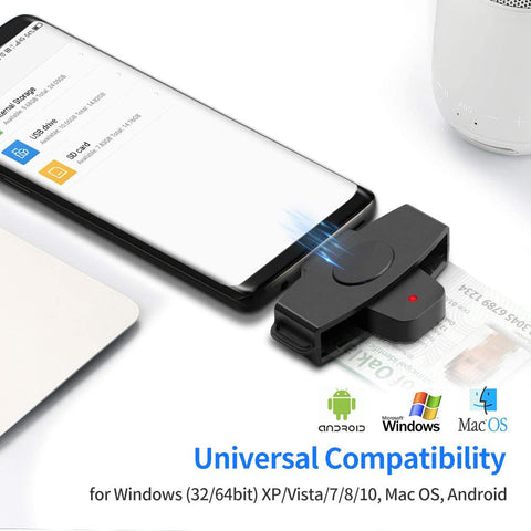USB Type C Universal Smart Card Reader