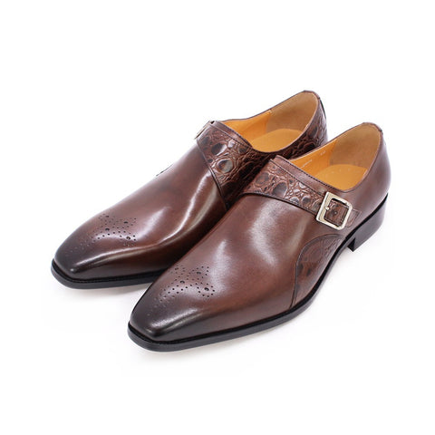 Summer New Leather Shoes Cowhide Leather Business Casual Men's Trend British Style