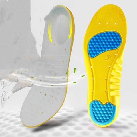 Flat Foot Orthotic Insole Sports Pu Shock Absorption