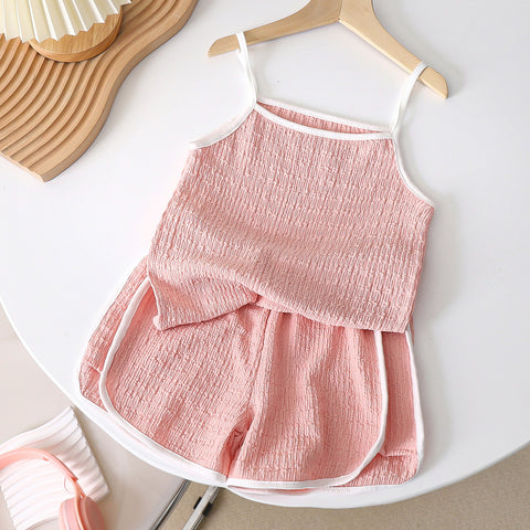 Summer New Girls' Camisole Set
