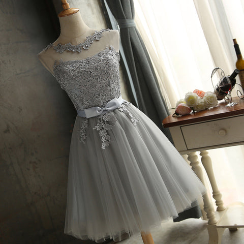 Women's Short Banquet Evening Dress