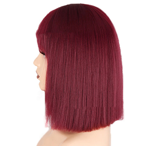Women's Fashion Medium-length Chemical Fiber Wig Headgear