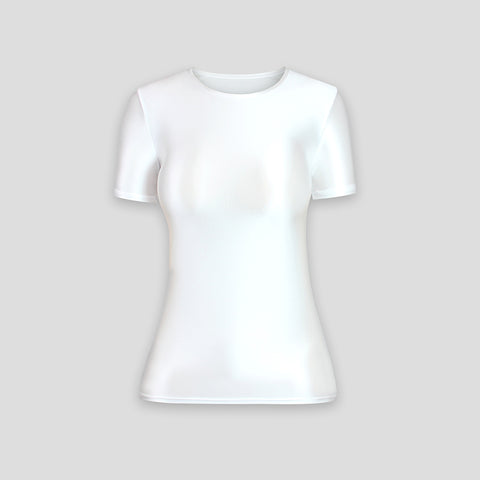 Women's Thin Spandex Short Sleeve Stretch Bottoming Shirt