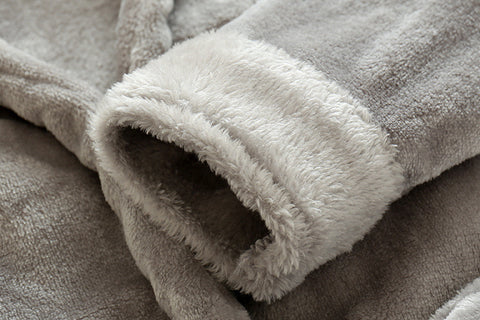 Flannel Bathrobe Cute Mouse Children's Loungewear