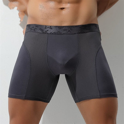 Men's Lengthened Sports Boxers Modal Anti-Abrasion Briefs