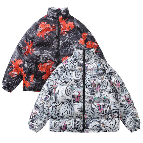 Men's Retro Thickened Bread Coat Cotton Coat