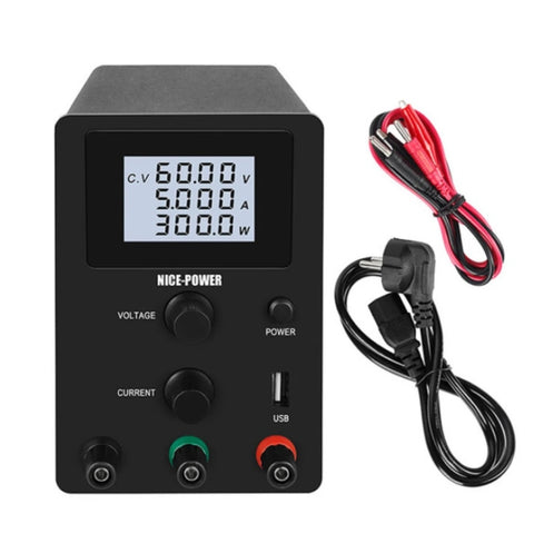 Digital Display Adjustable DC Stabilized Power Supply High Precision LCD Screen Power Supply With USB Jack