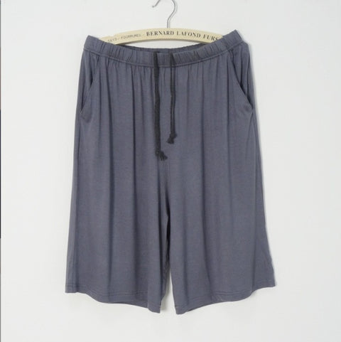 Summer Large Size Shorts Men's Casual Home Loose Fifth Pants Thin Home